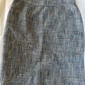Vintage J. Crew Multicolor Tweed Pencil Skirt